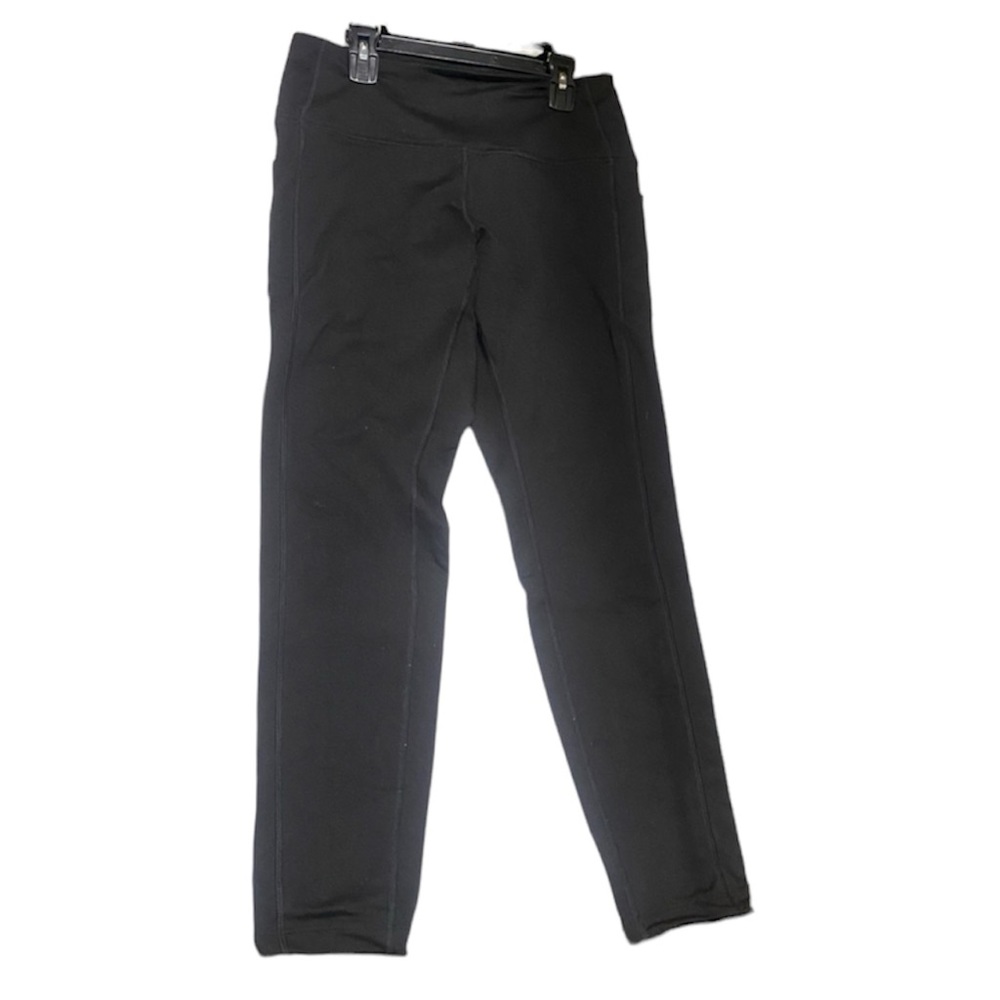 EUC! VS PINK cozy black leggings